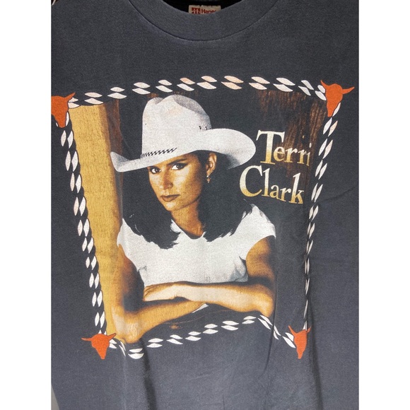 Vintage 1996 Terri Clark single stitch concert tour shirt - Picture 2 of 6